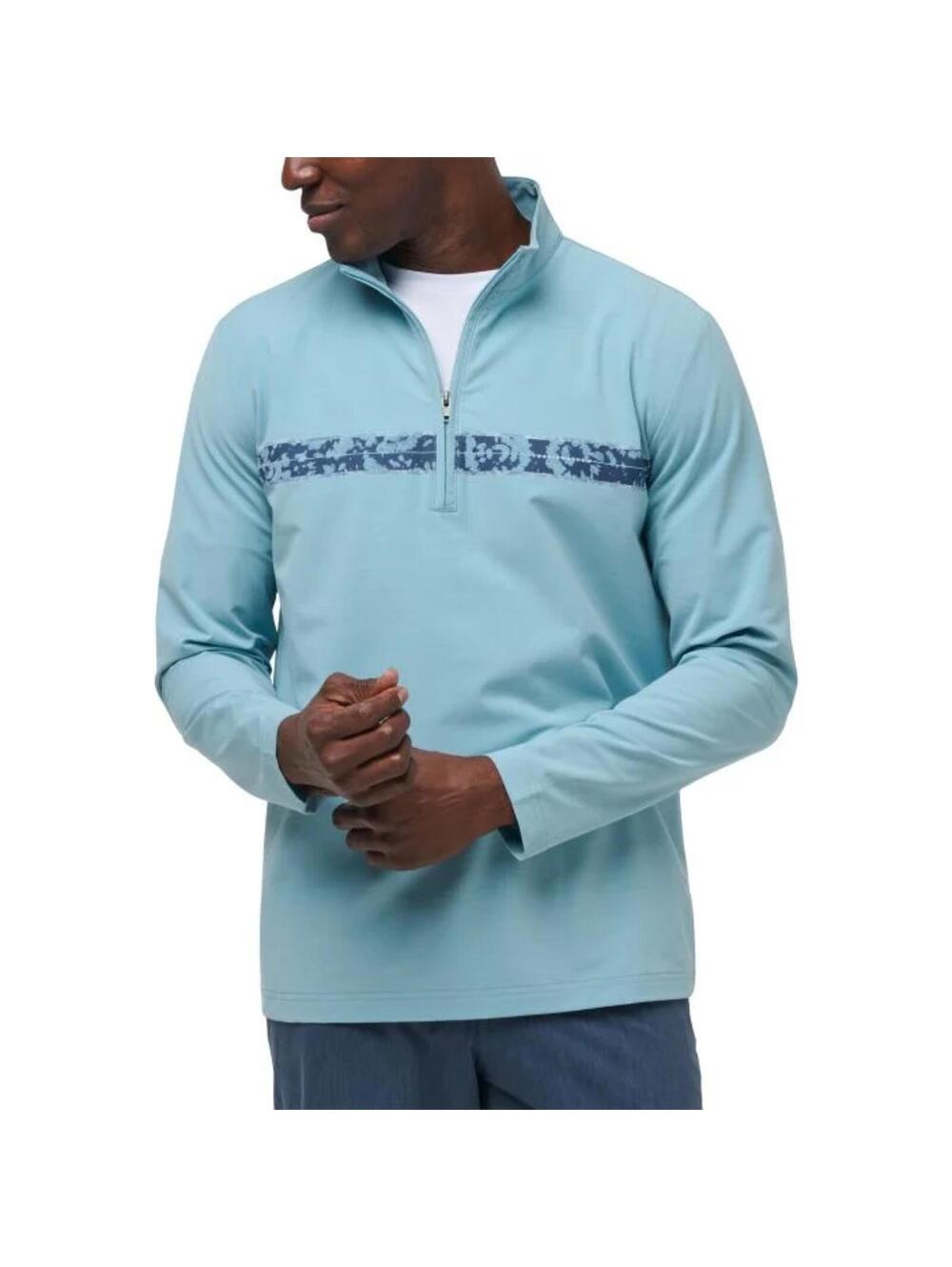 TravisMathew Swell Season Quarter Zip Golf Pullover